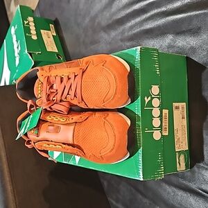 Diadora I.C. 4000 burnt orange new in box sz 11.5